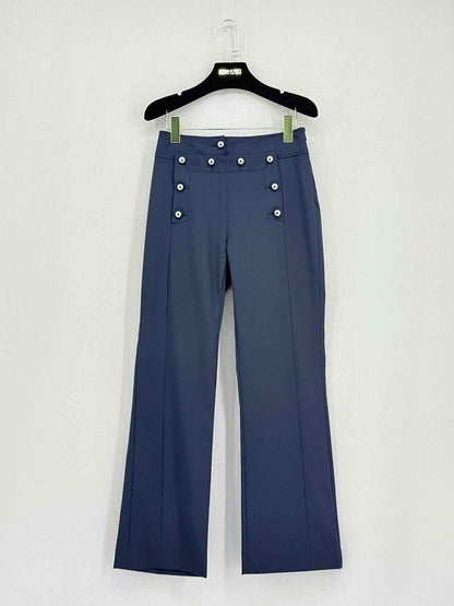 CLAUDIE PIERLOT Navy Blue Size US 4 Pants