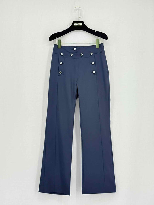 CLAUDIE PIERLOT Navy Blue Size US 4 Pants