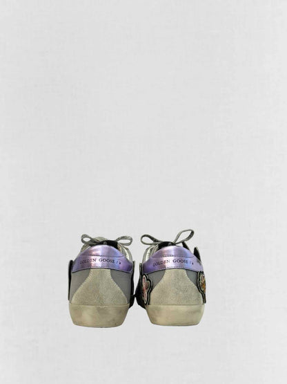 GOLDEN GOOSE Grey & White Size EU 37 Sneakers