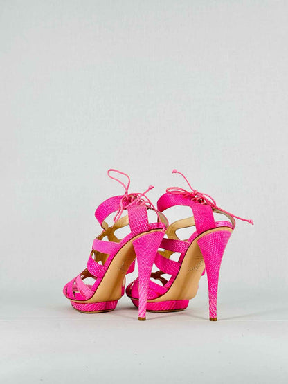APERLAI Pink Size EU 40.5 Heeled Sandals