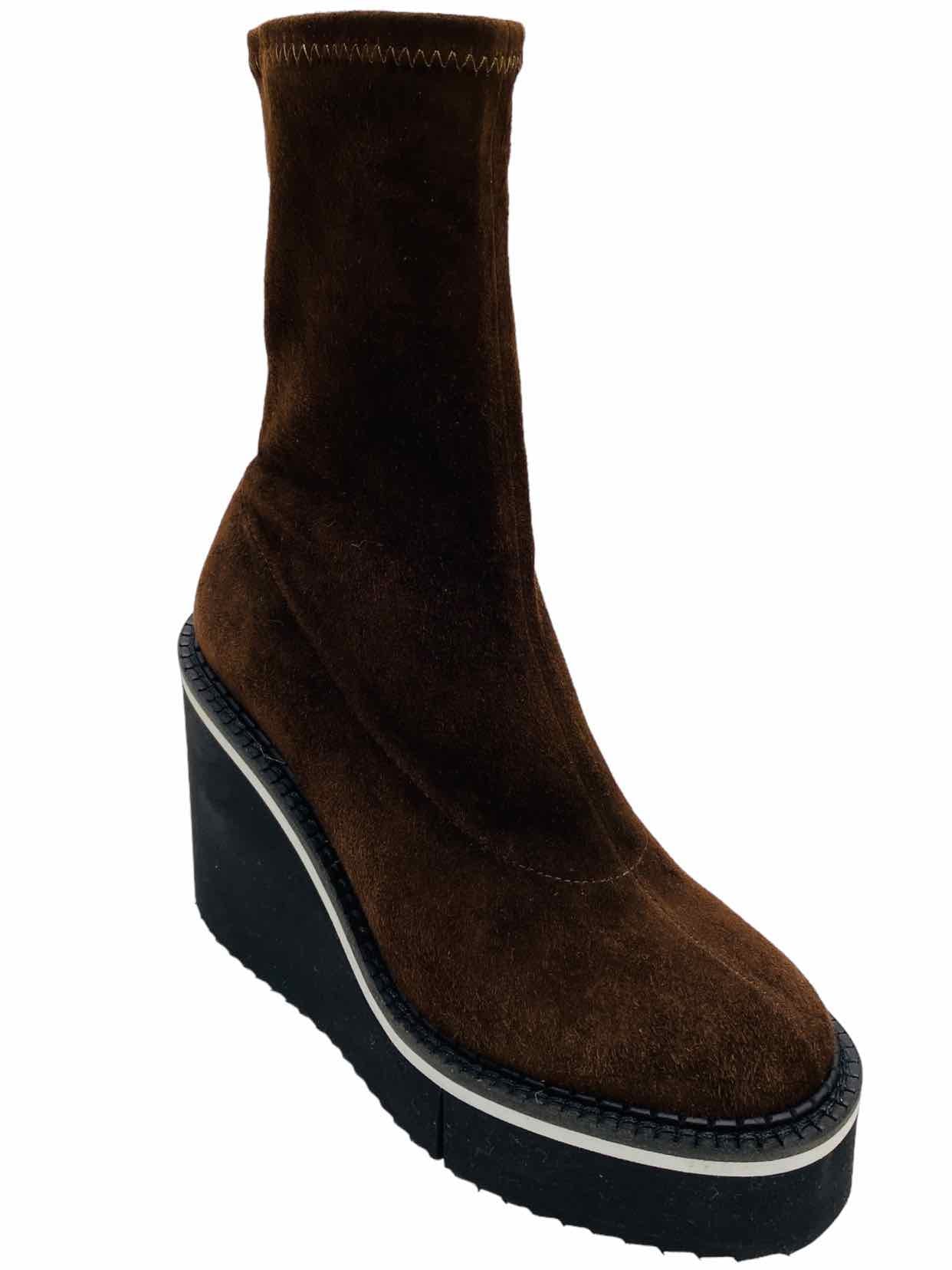 CLERGERIE Bliss Brown Ankle Boots
