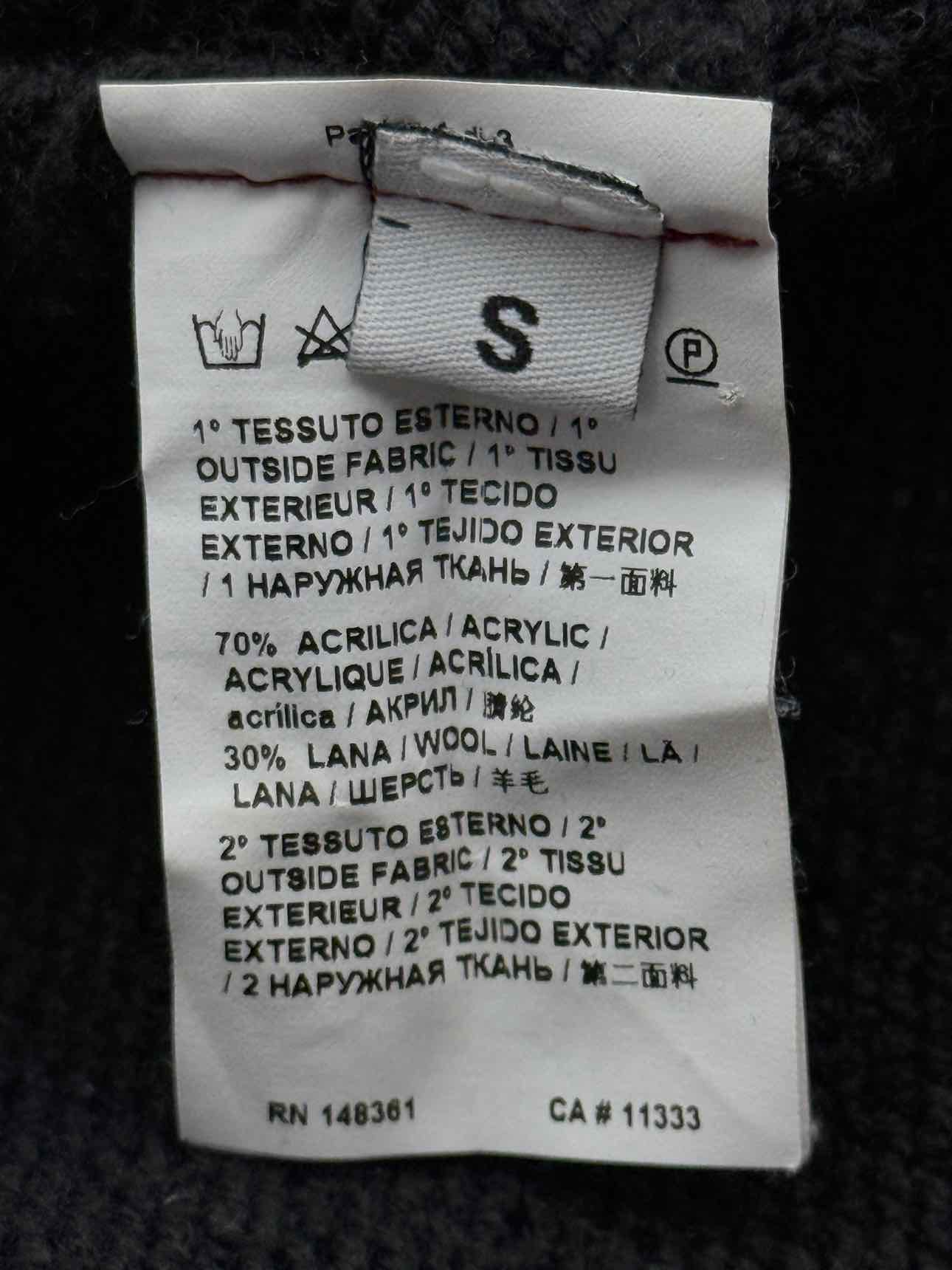 PINKO Black, Red & White Size Small Knee Length Dress