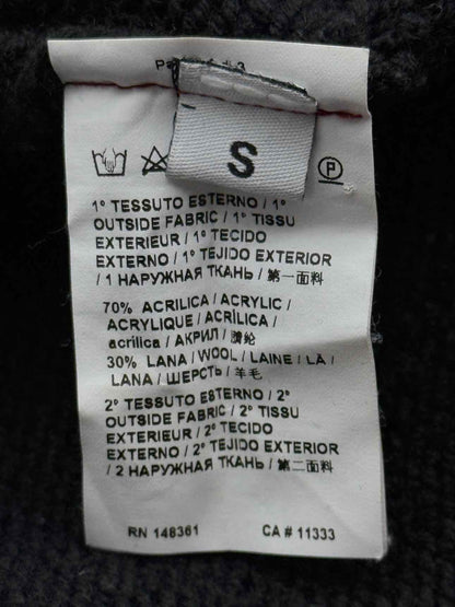 PINKO Black, Red & White Size Small Knee Length Dress