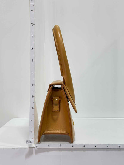 JACQUEMUS Le Chiquito Camel Top Handle