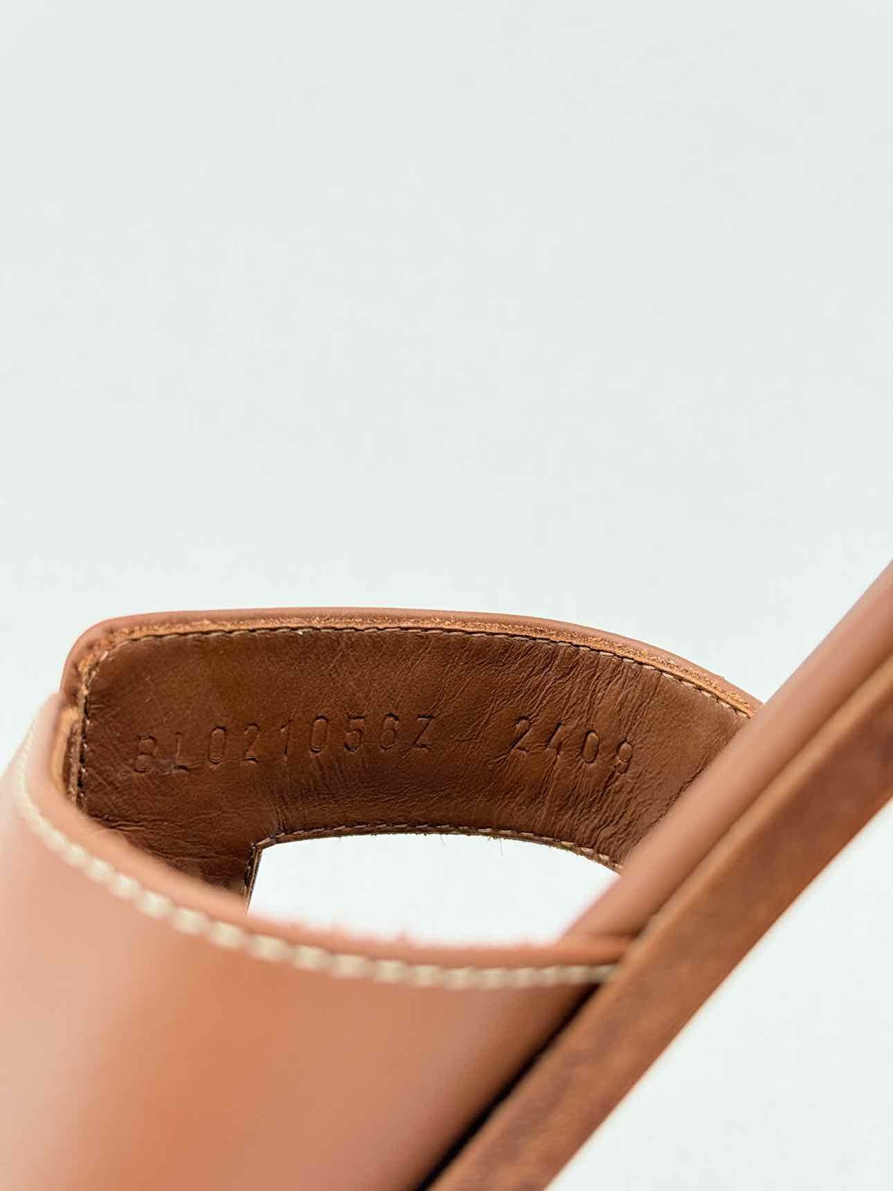 HERMES ORAN Brown Size EU 41.5 Sandals