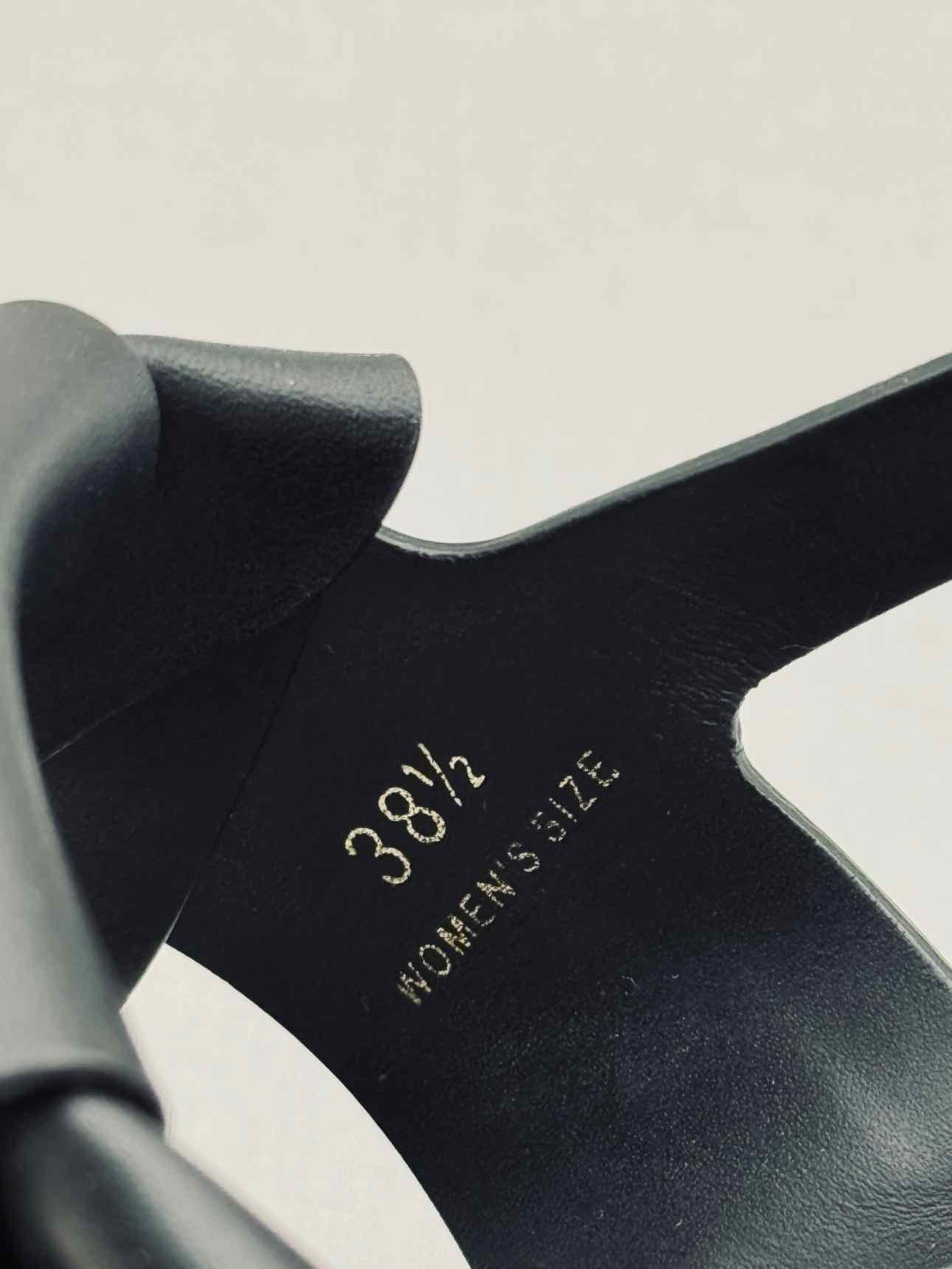 TOD'S Black Size EU 38.5 Heeled Sandals