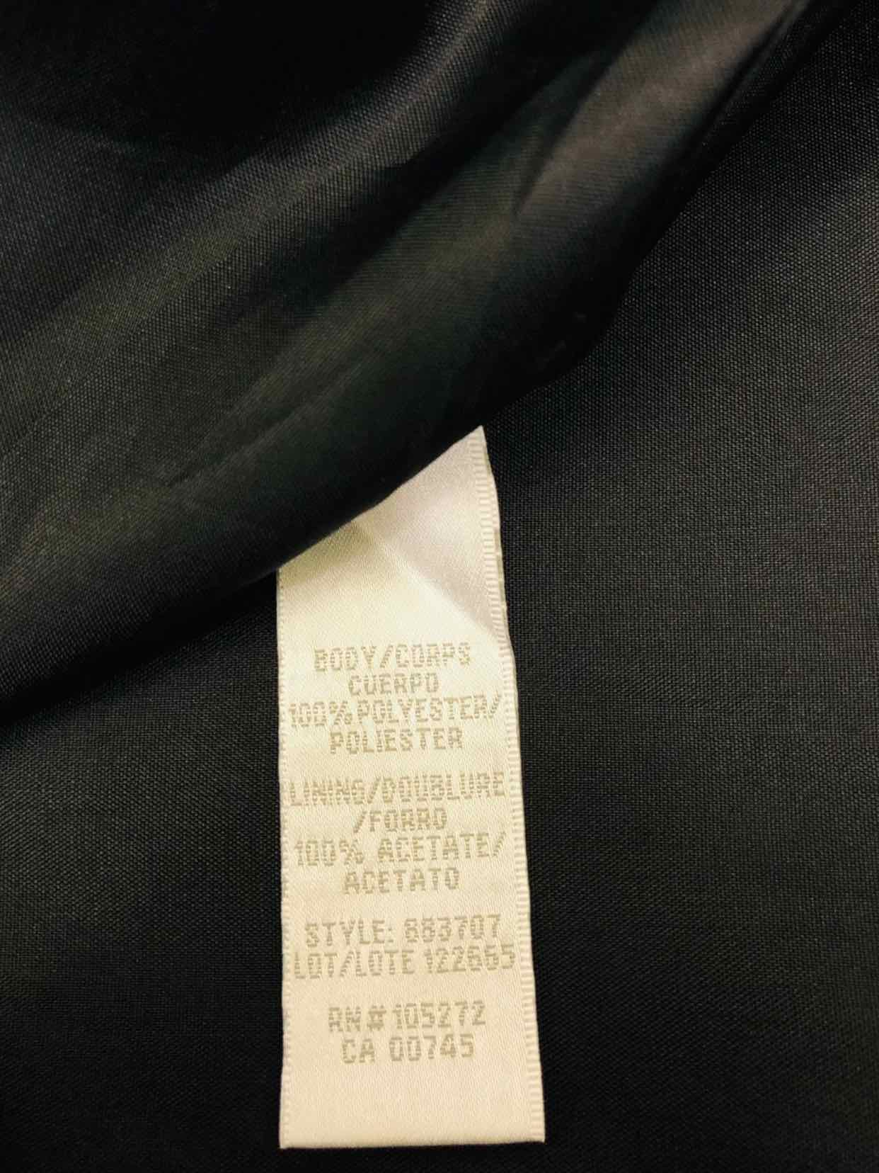 THEIA Black Multicolor Size US 6 Long Dress