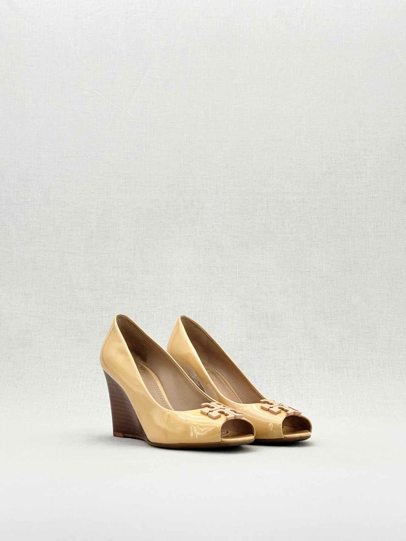 TORY BURCH Beige Size EU 36 Wedges