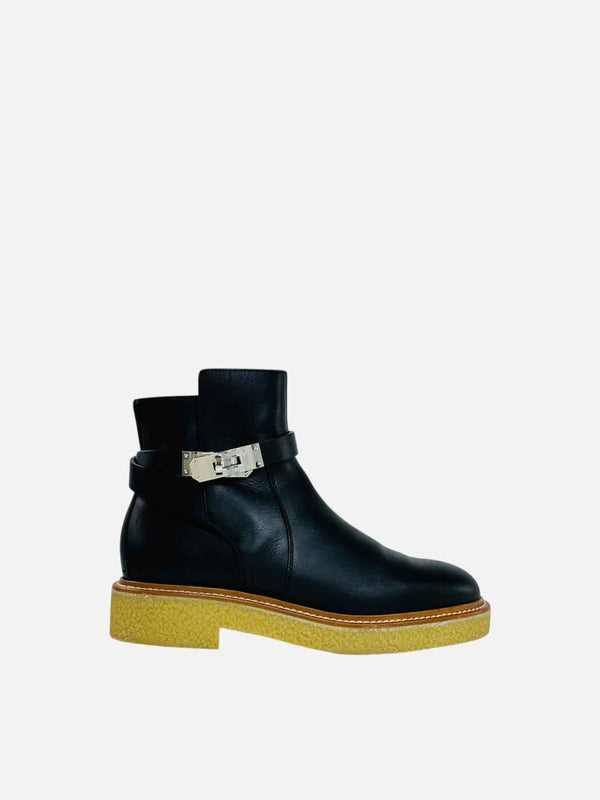 HERMES History Black Size EU 36 Ankle Boots