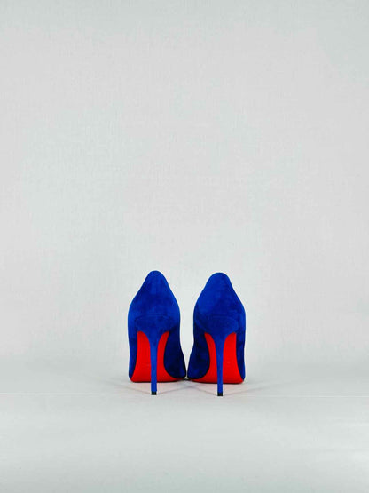 CHRISTIAN LOUBOUTIN Blue Size EU 36 Pumps