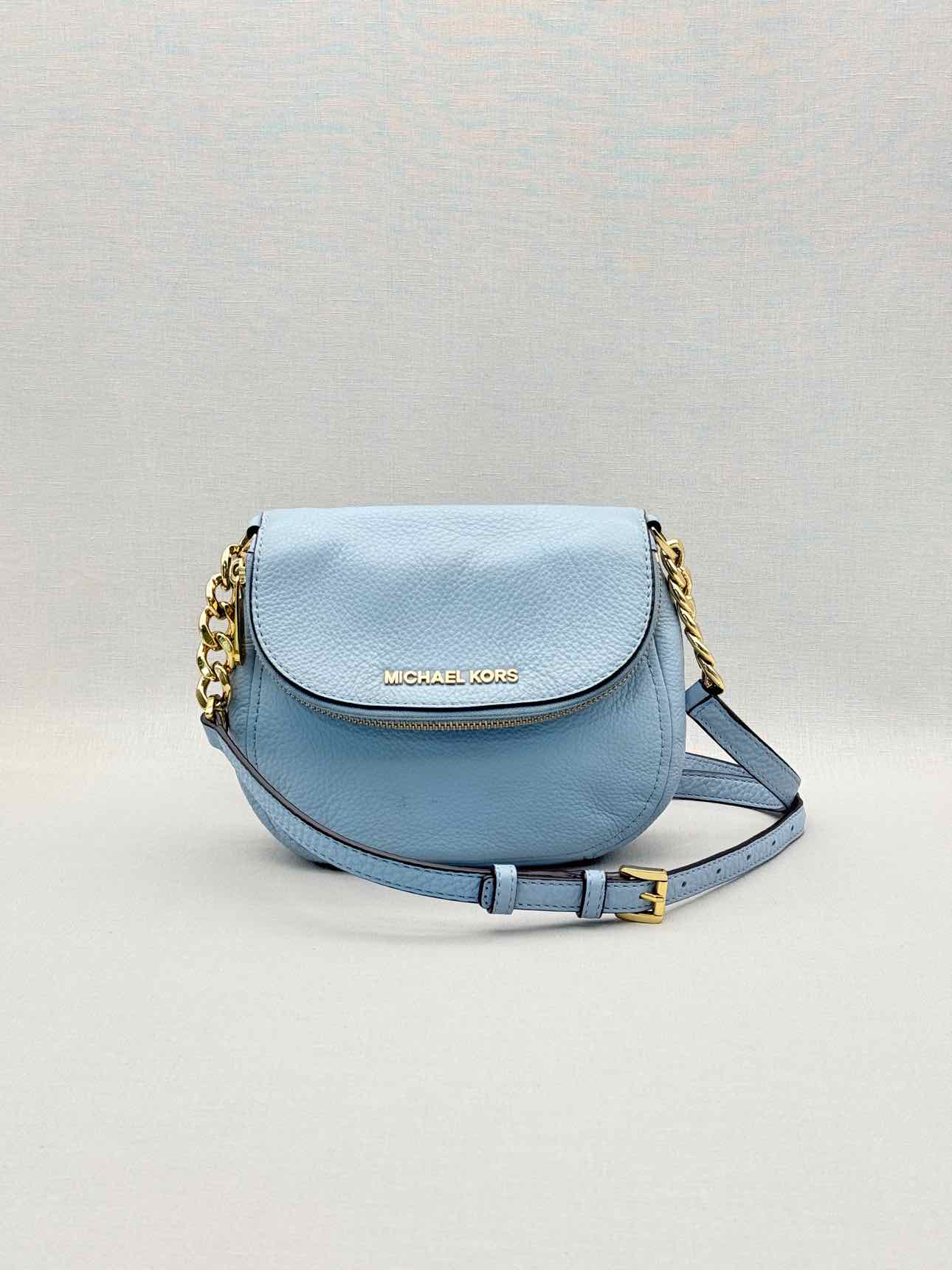 MICHAEL KORS Bedford Pale Blue Crossbody