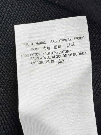 GUCCI Black Logo Size XSmall Sweatshirt
