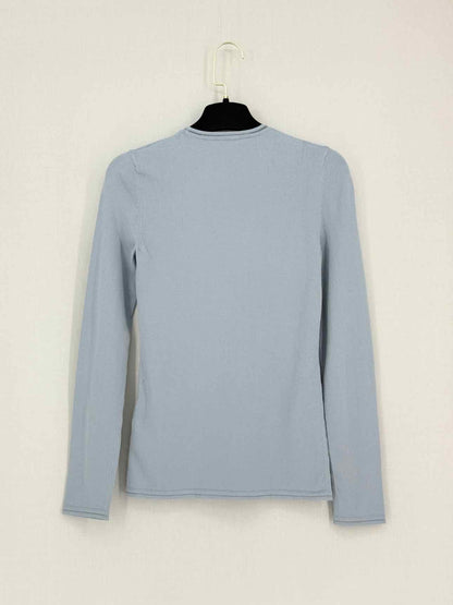 M MISSONI Pale Blue Size US 4 Sweatshirt
