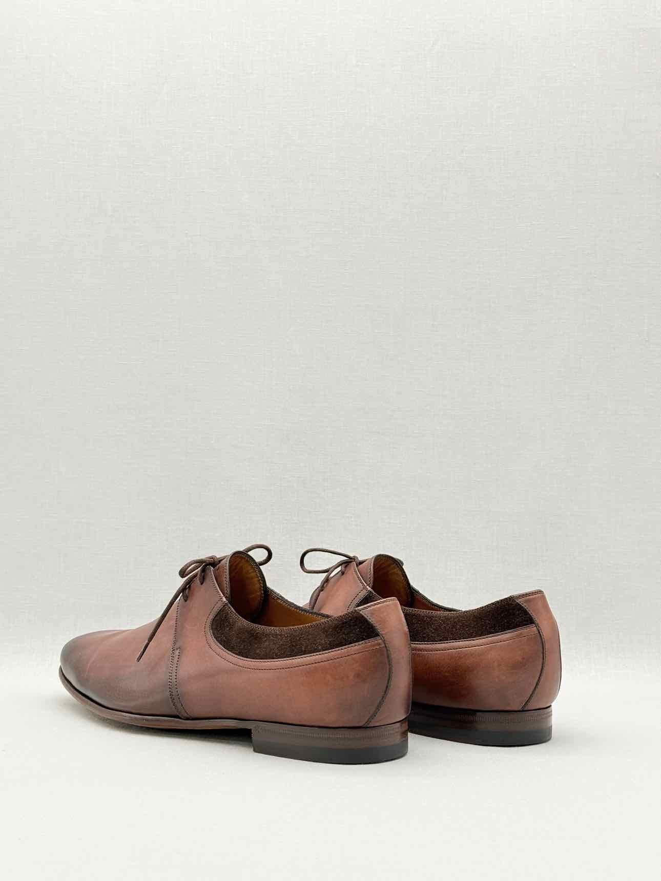 GUCCI Brown Suede Trim Size EU 41.5 Oxfords