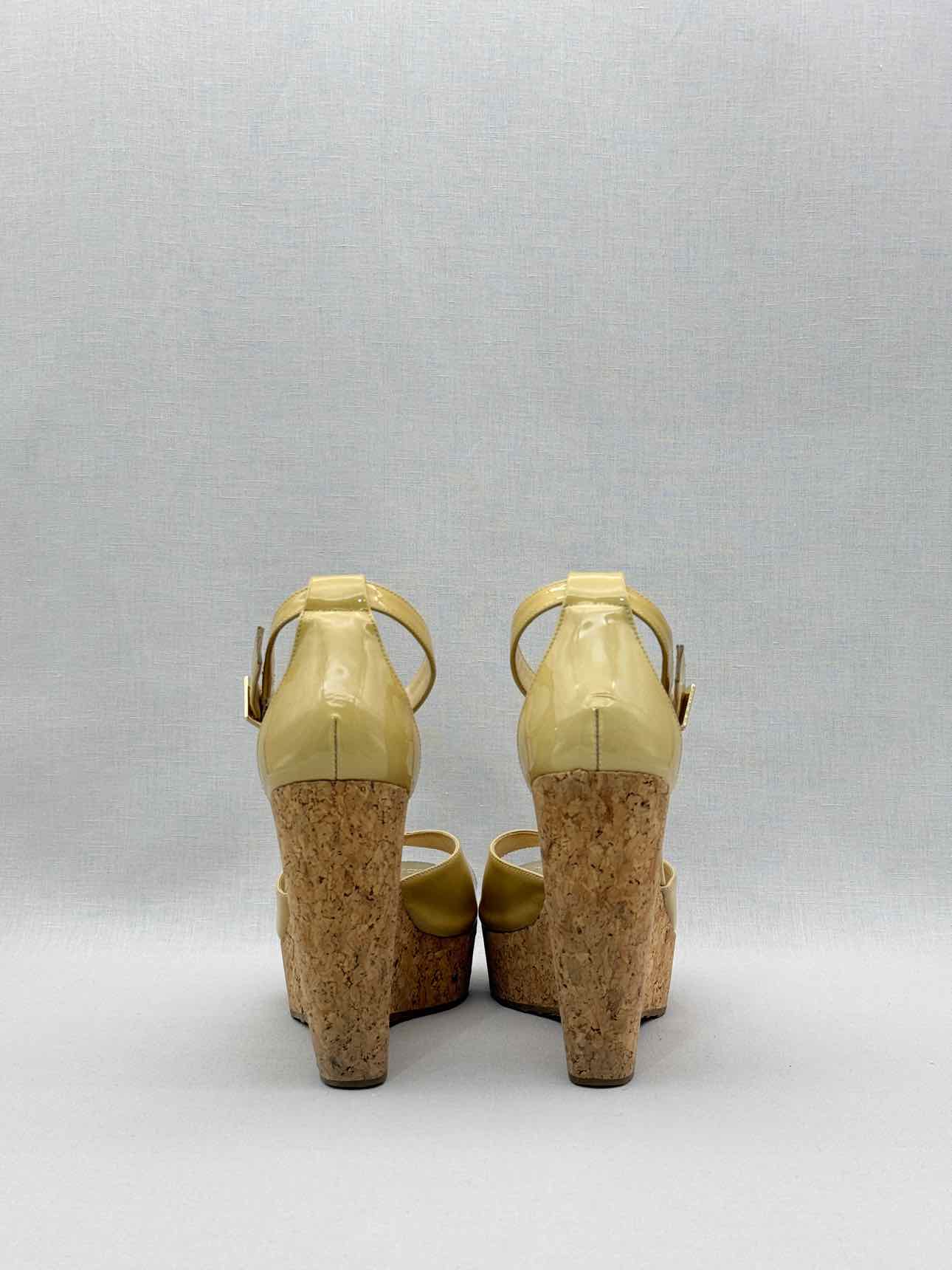 JIMMY CHOO Pela Yellow Size EU 41 Wedges