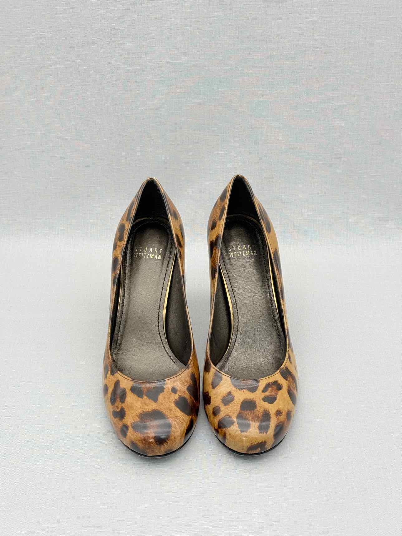 STUART WEITZMAN Brown & Black Size EU 38.5 Pumps