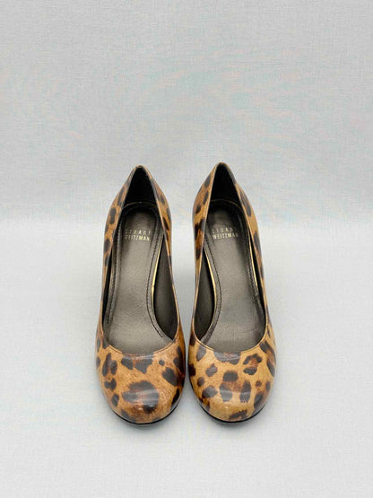 STUART WEITZMAN Brown & Black Size EU 38.5 Pumps