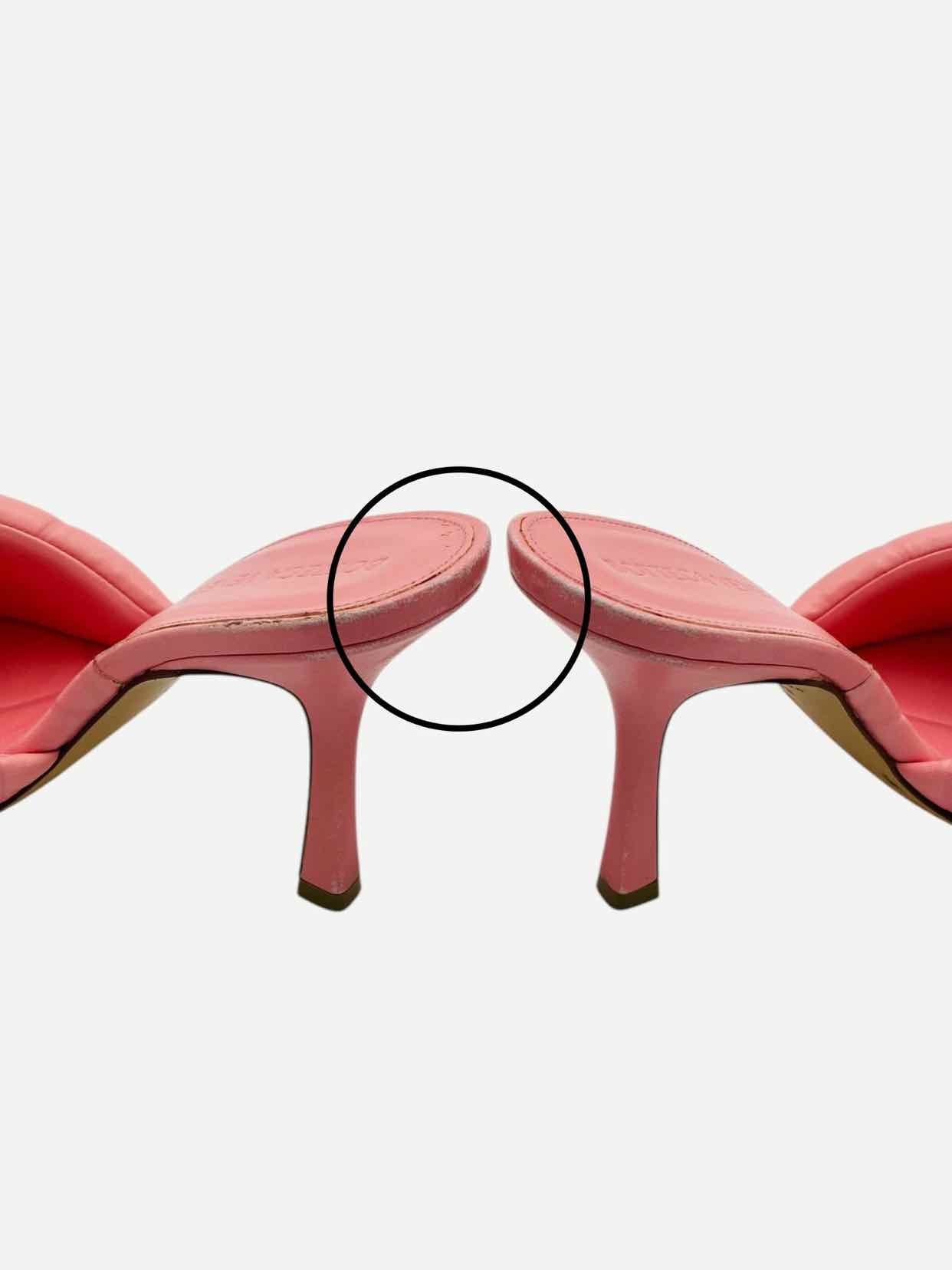 BOTTEGA VENETA Lido Pink Size EU 38.5 Mules