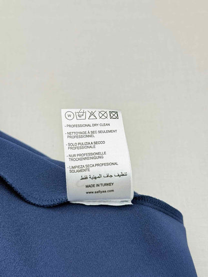 SAFIYAA Brunna Blue Size US 2 Midi Dress