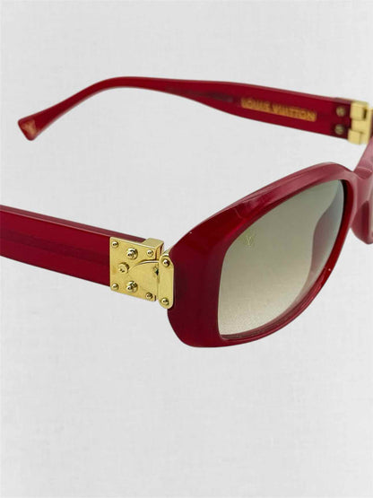 LOUIS VUITTON Red Sunglasses