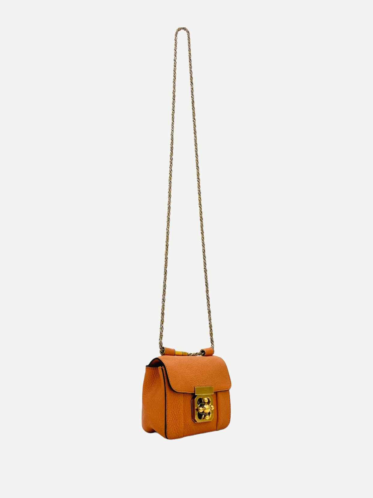 CHLOE Elsie Orange Crossbody