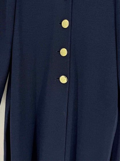 ST. JOHN Santana Blue Size Small Jacket