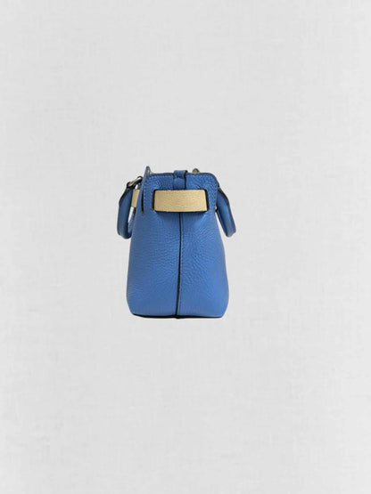 BURBERRY The Belt Blue Top Handle