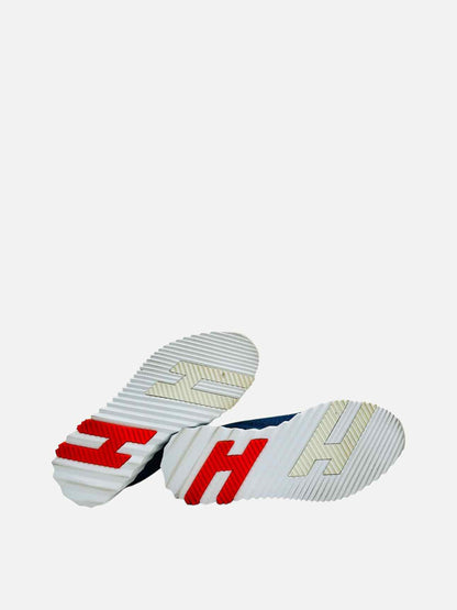 HERMES Bleu Clair & Blanc Size EU 37.5 Sneakers