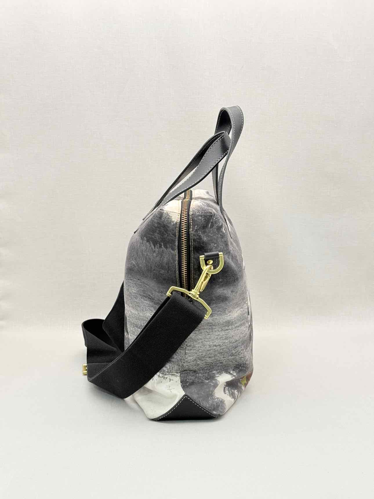 PAUL SMITH Carry on Grey Multicolor Top Handle