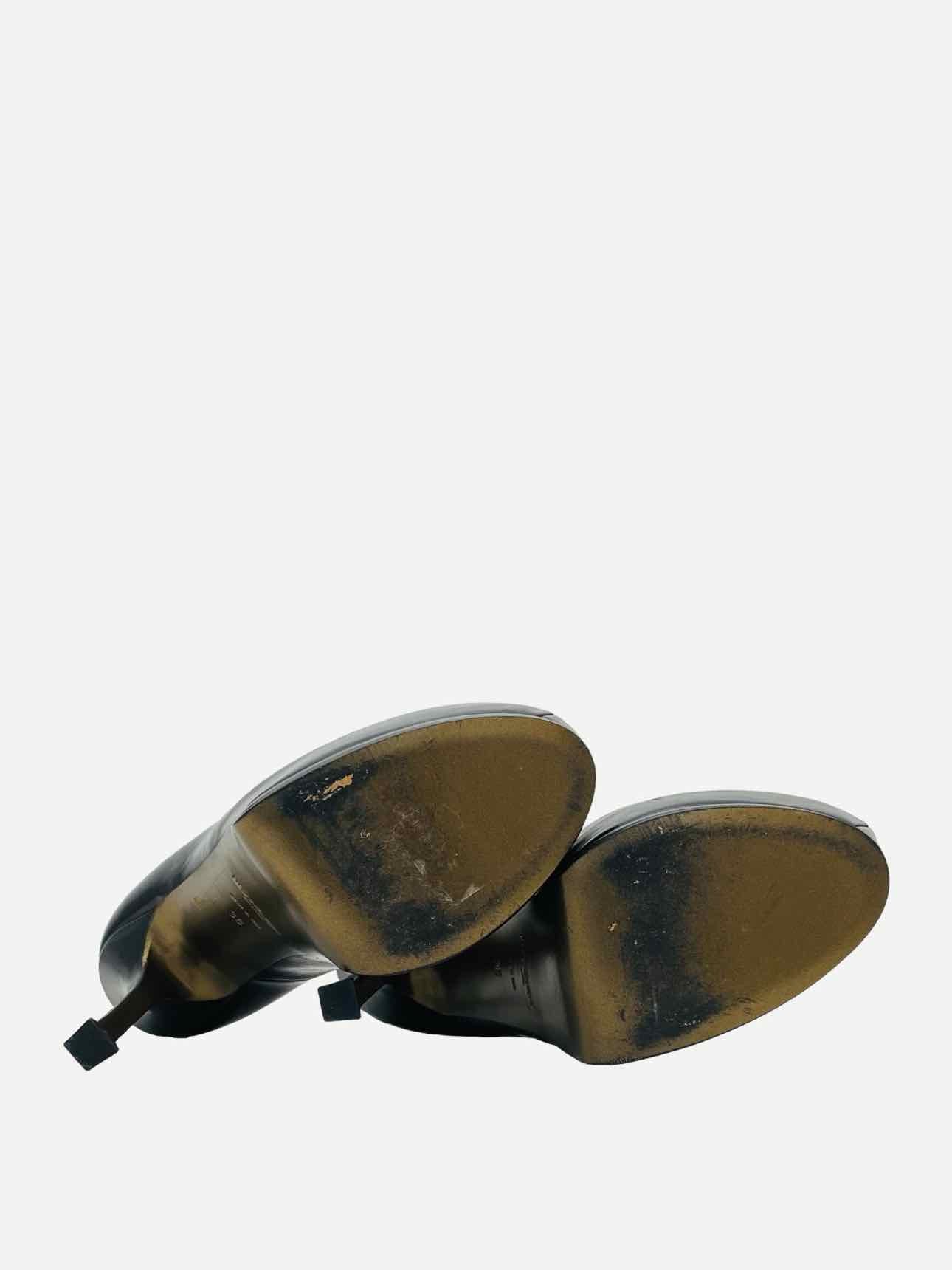 SAINT LAURENT Tribtoo Black Size EU 38.5 Pumps