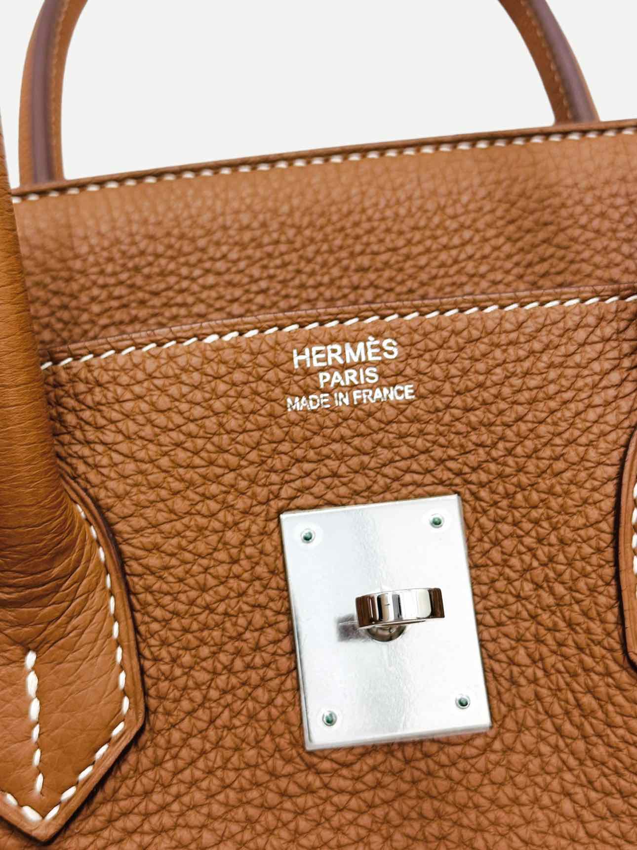 HERMES Birkin Gold Top Handle