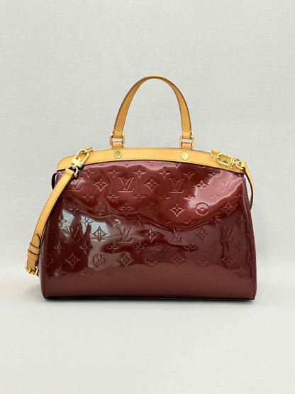 LOUIS VUITTON Brea Rouge Fauviste Monogram Top Handle