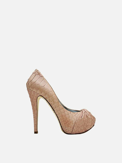 GINA Pale Pink Pumps