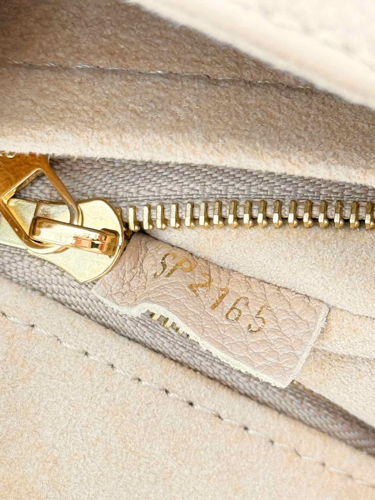 LOUIS VUITTON Saint Germain Beige Monogram Shoulder Bag