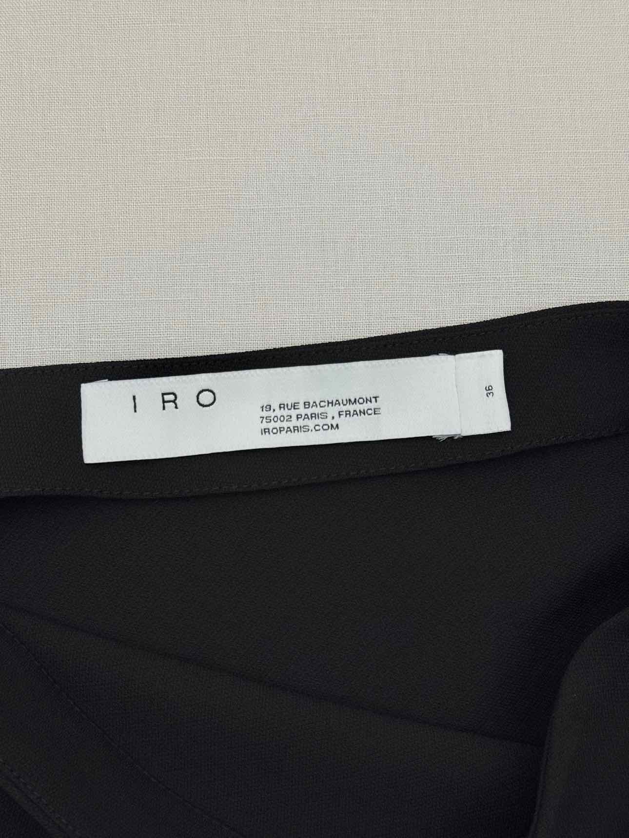 IRO Luncie Black Size US 4 Mini Skirt