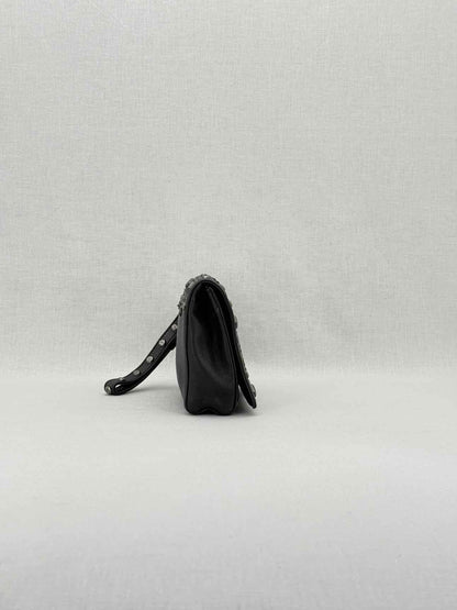 GINA Black Clutch
