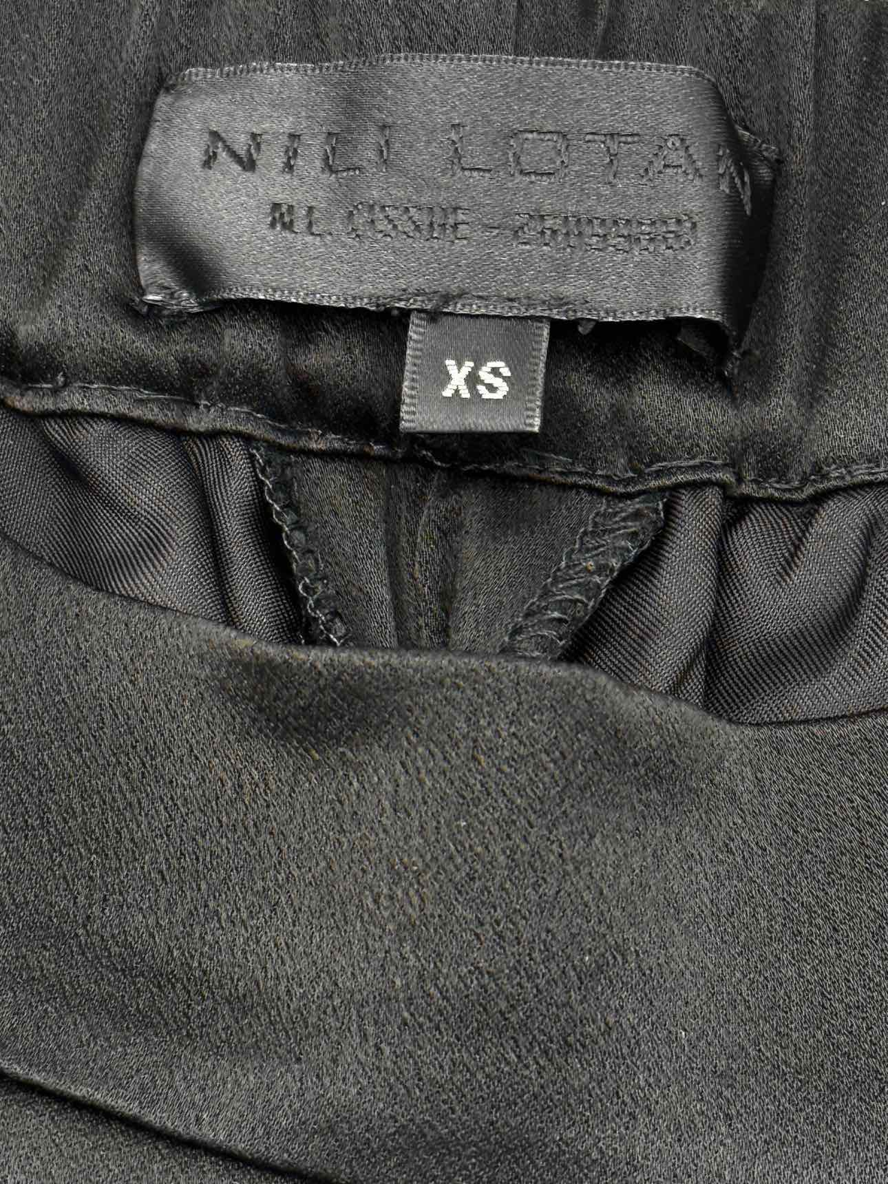 NILI LOTAN Black Size XSmall Pants