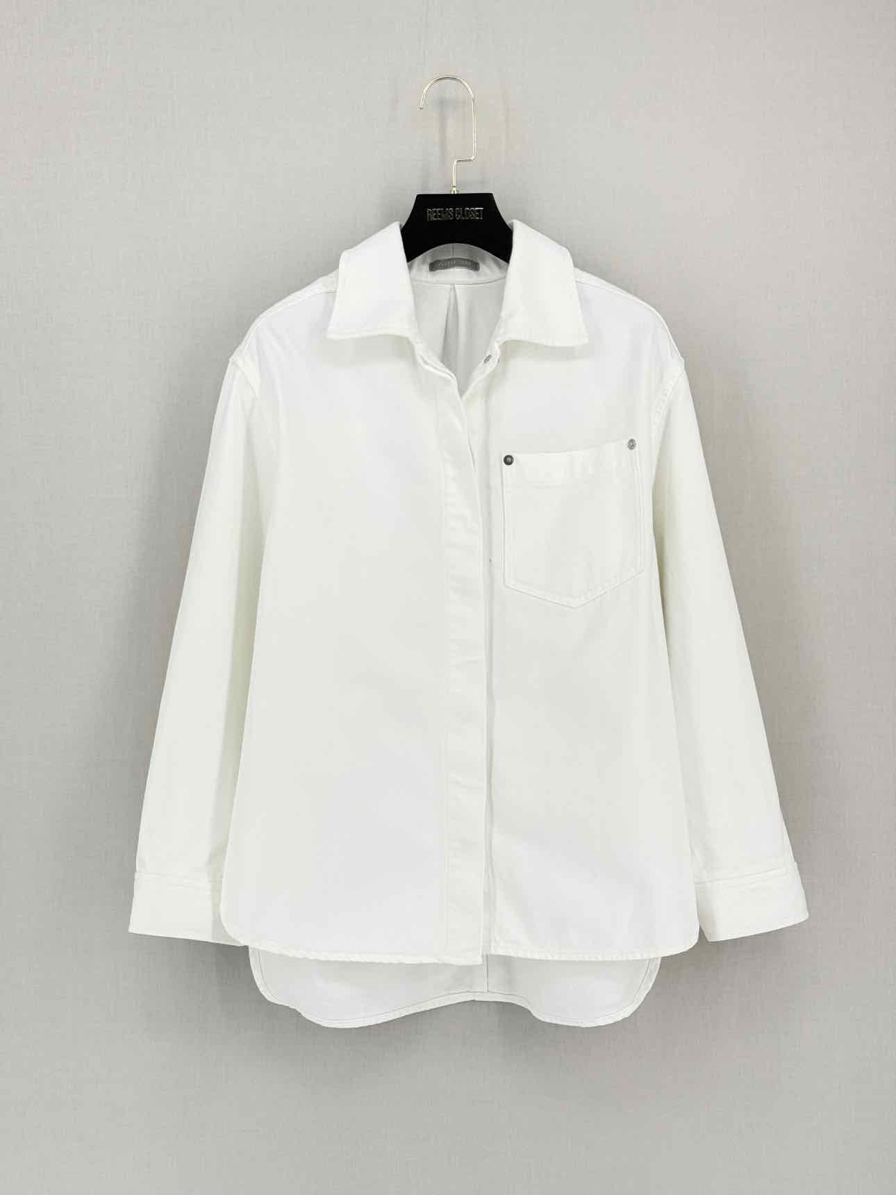 THEORY White Size Small Shirt