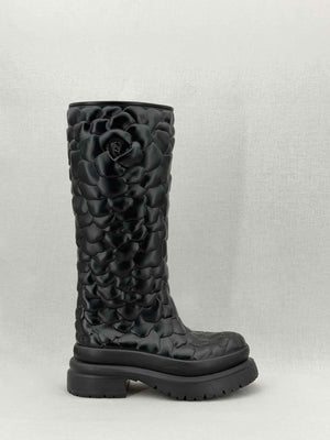 VALENTINO GARAVANI Black Size EU 39 Knee High Boots