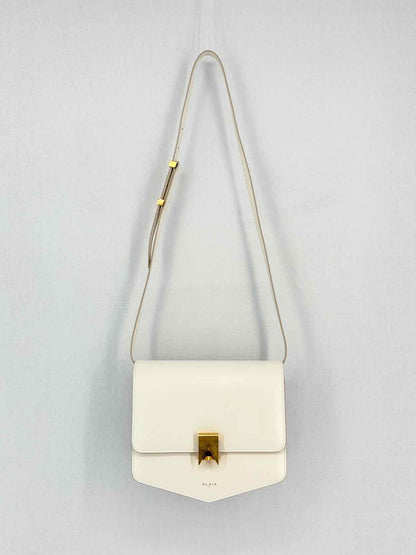 ALAIA Le Papa Off-white Shoulder Bag