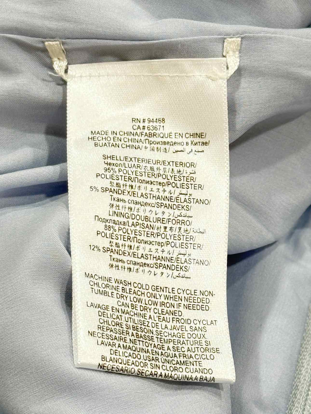 BCBG MAXAZRIA Pale Blue Size US 8 Short Dress