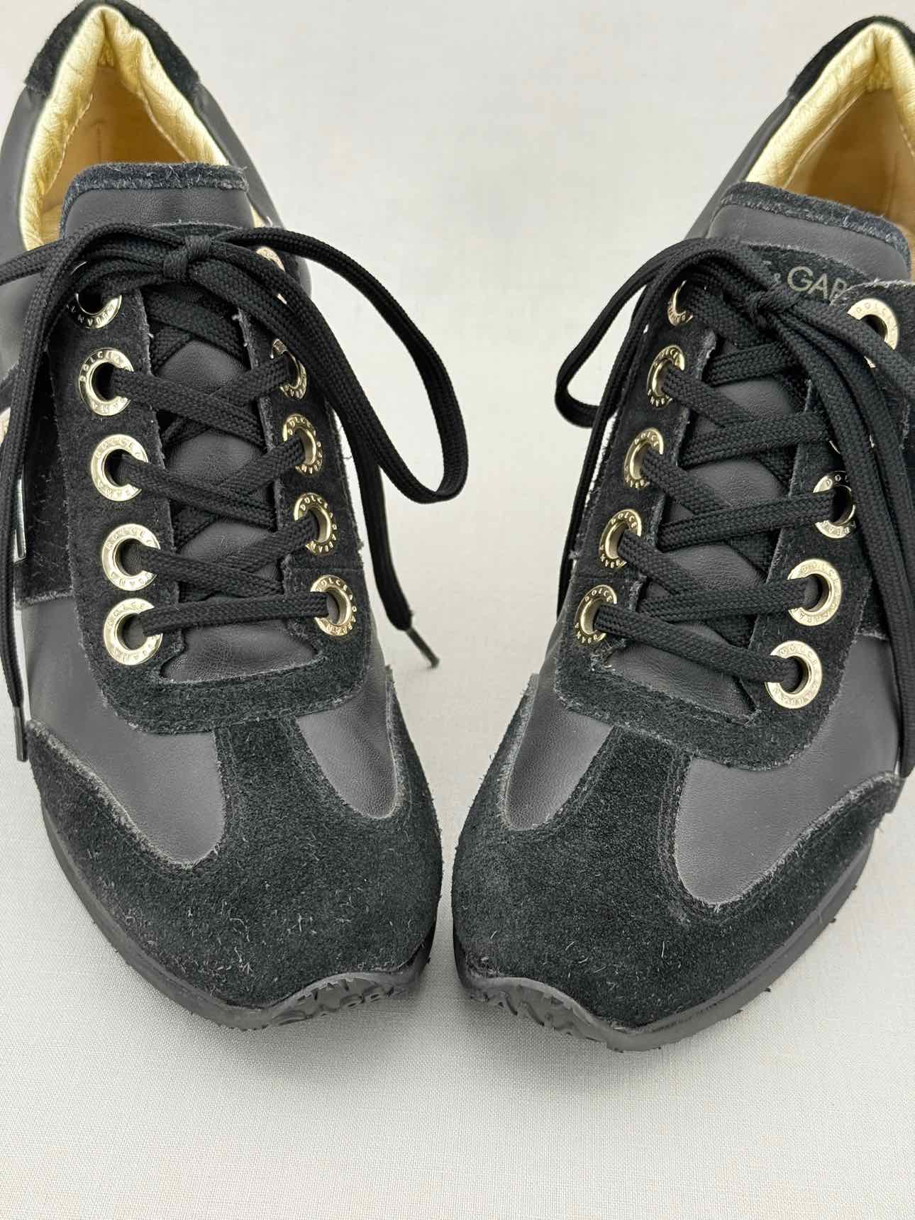 DOLCE & GABBANA Black Size EU 40 Sneakers