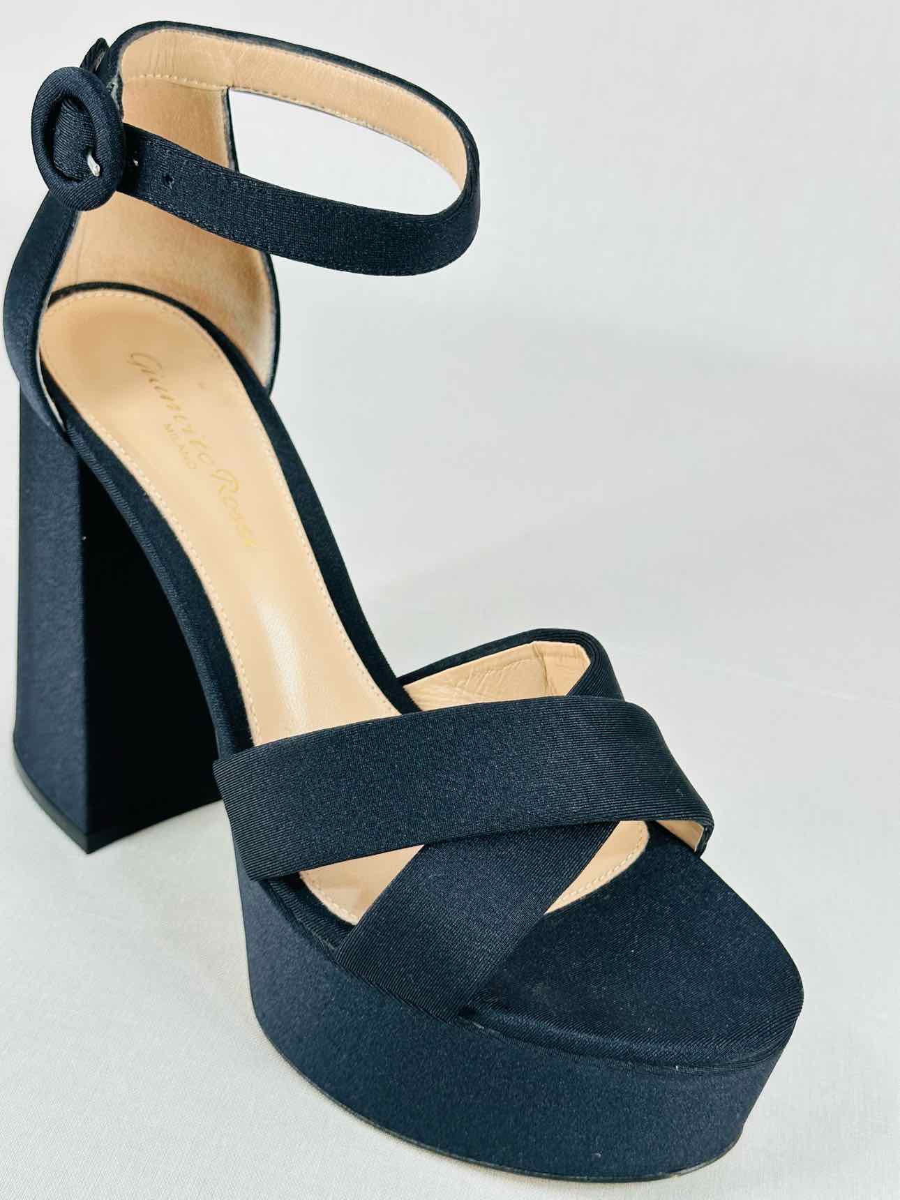 GIANVITO ROSSI Black Size EU 36 Heeled Sandals