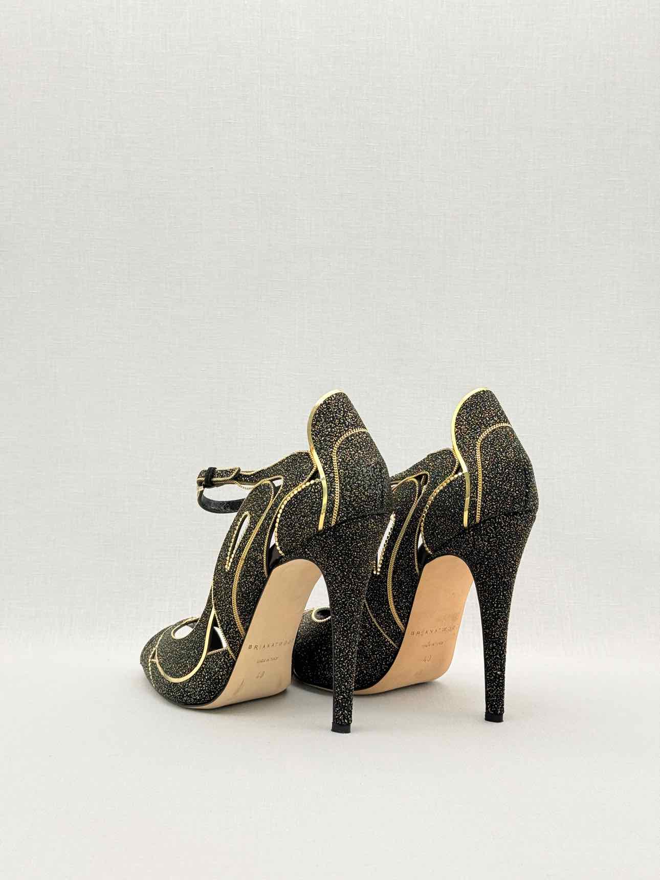 BRIAN ATWOOD Open Toe Black Size EU 40 Pumps
