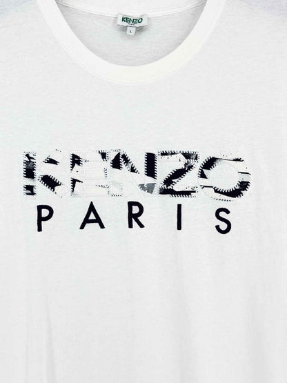 KENZO White Logo Print Size Large T-shirt