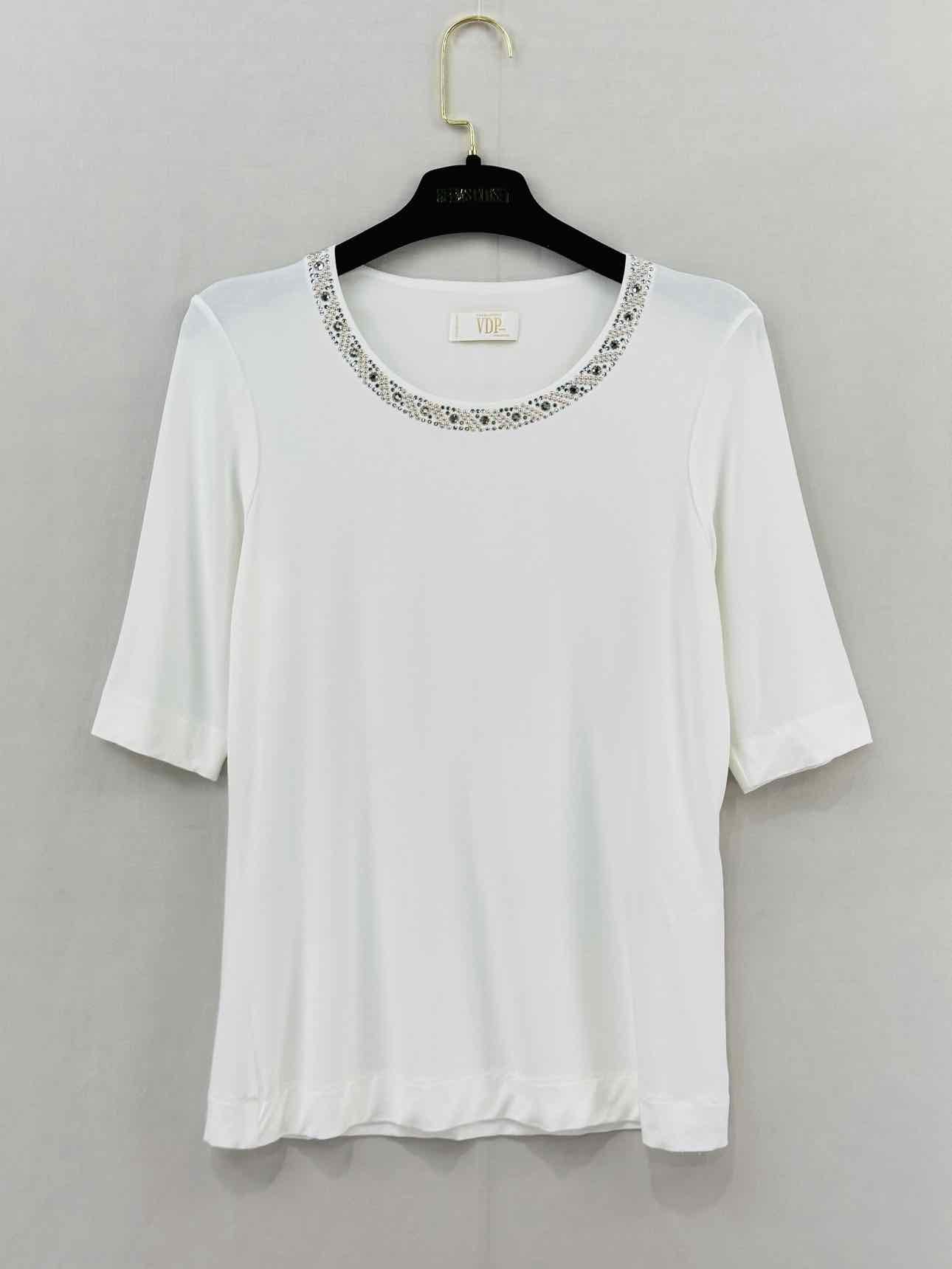 VDP Relaxed Fit White Size US 6 Top & Pants Outfit