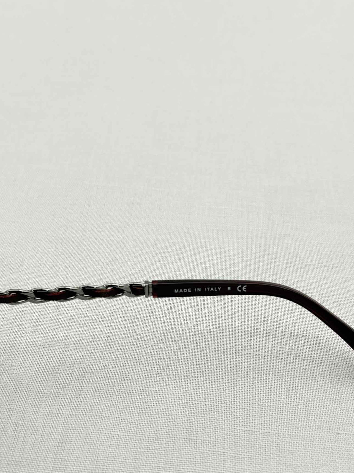 CHANEL Burgundy Sunglasses