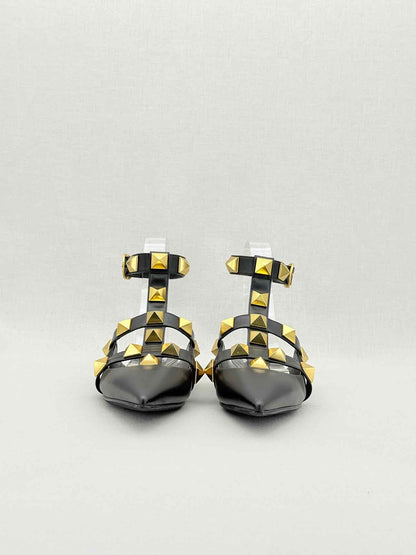 VALENTINO GARAVANI Black Size EU 39.5 Flats
