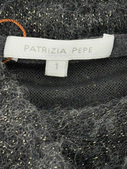 PATRIZIA PEPE Turtleneck Black Size Small Sweater
