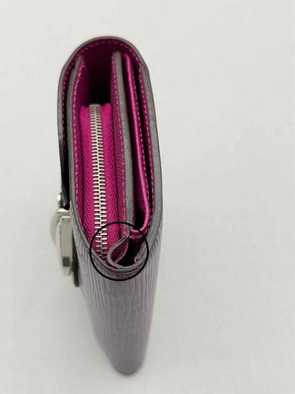 LOUIS VUITTON Purple Compact Wallet